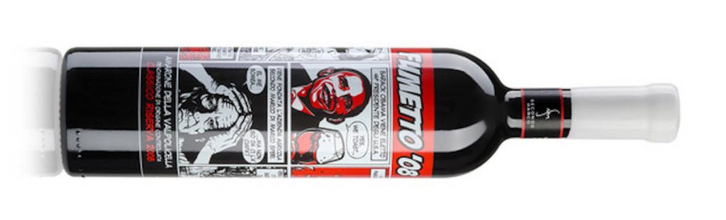 L’Amarone della Valpolicella Classico Riserva Fumetto firmato Secondo Marco