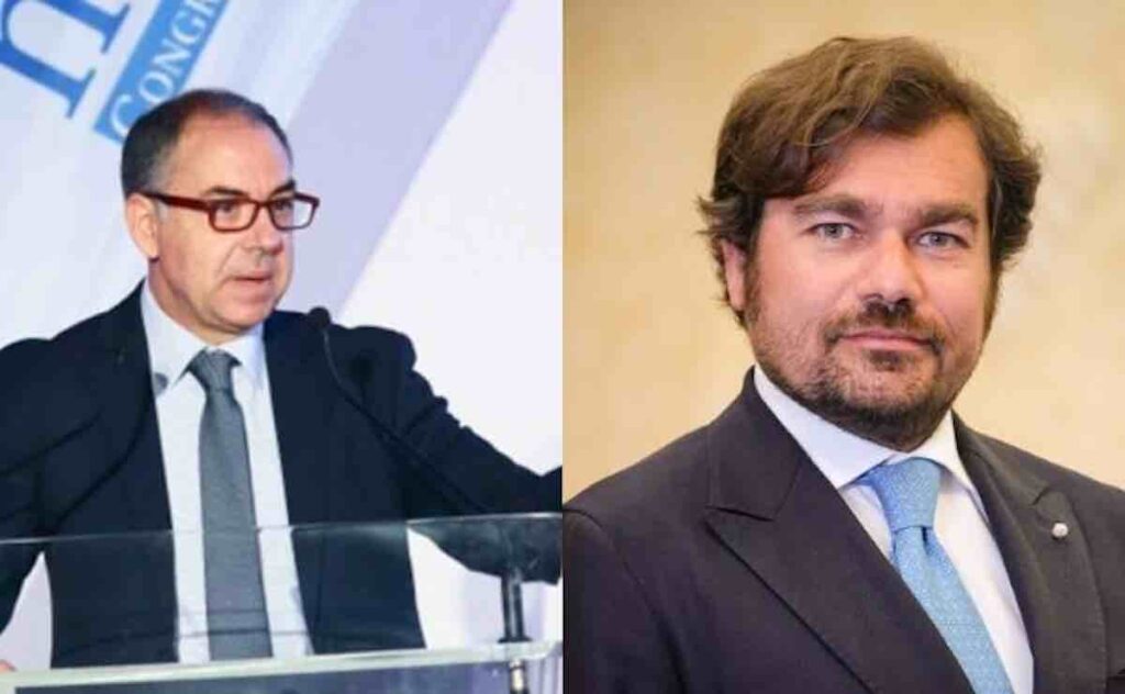 Antonio Portaccio di Italgrob e il senatore Matteo Gelmetti