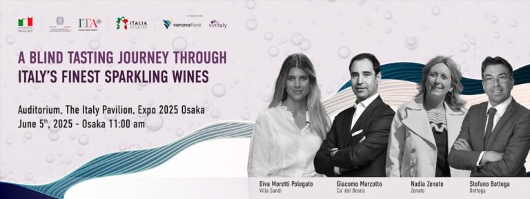 “Inside Italian Bubbles”: Great Made in Italy Tasting at Expo 2025 in Osaka