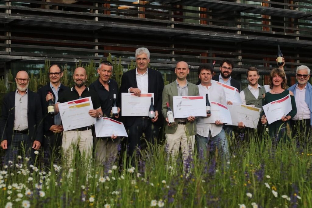 The 2025 Schiava Trophy, a tribute to Alto Adige wine, with the award for the best Vernatsch wine of the year at the vigilius mountain resort.