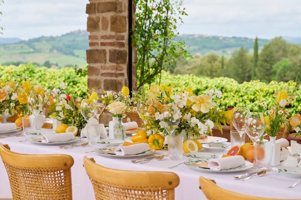 La Grande Dame 2018 Veuve Clicquot: il battesimo nel segno della Garden Gastronomy dello Chef Daniele Sera del Castello di Casole
