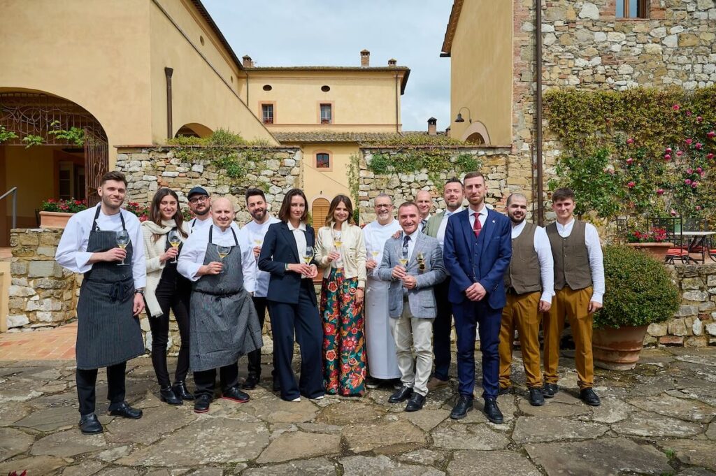 La Grande Dame 2018 Veuve Clicquot: il battesimo nel segno della Garden Gastronomy dello Chef Daniele Sera del Castello di Casole