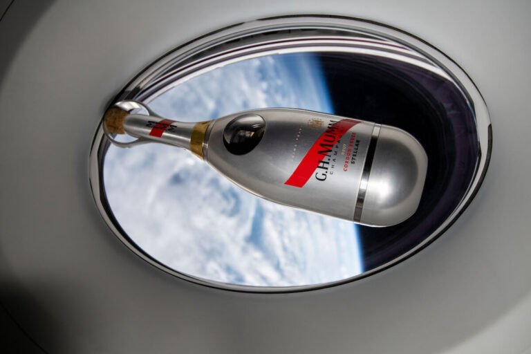 Mumm Cordon Rouge Stellar takes Champagne into space