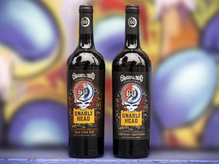 Gnarly Head Wines And The Grateful Dead Commemorate Band’s 60-Year Legacy With Limited-Release Anniversary Wines