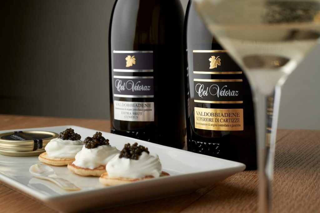 Col Vetoraz: a top-notch destination on the hills of Valdobbiadene DOCG, a benchmark for the highest level of the Denomination.