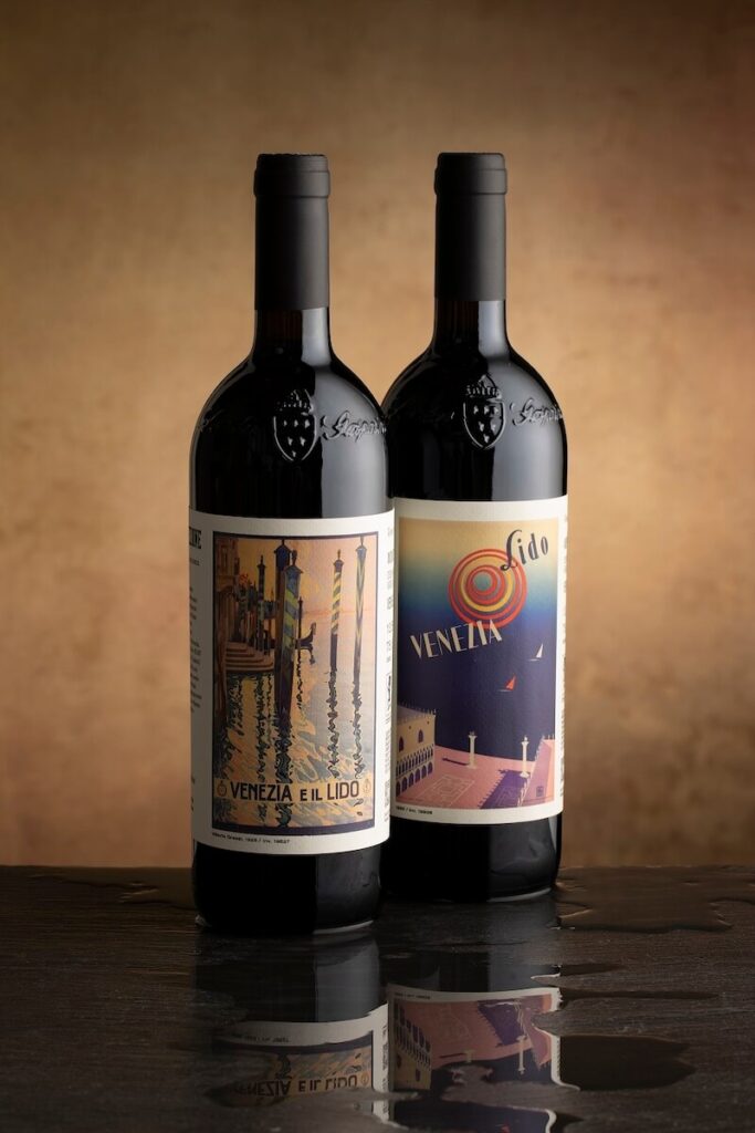 Loredan Gasparini: 4 collectible bottles awaiting the 2026 Milan-Cortina Winter Olympics tribute the Belluno Dolomites, Venice, and the Lido