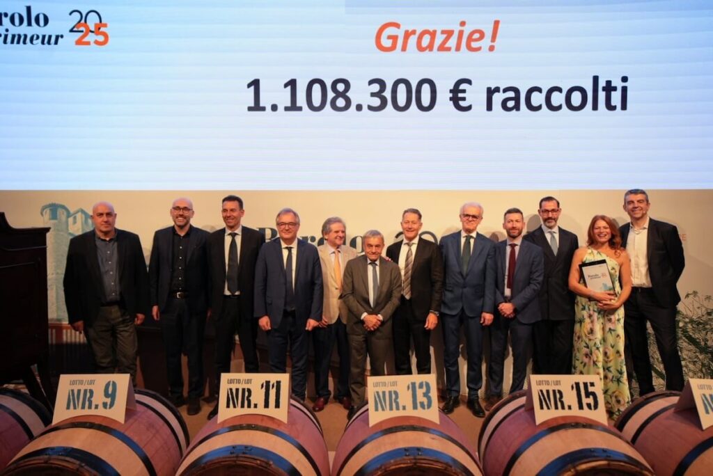 Fifth edition of Barolo en Primeur 2025 Sets Record: Over €1.1 Million Raised at Italy’s Most Generous Wine Auction