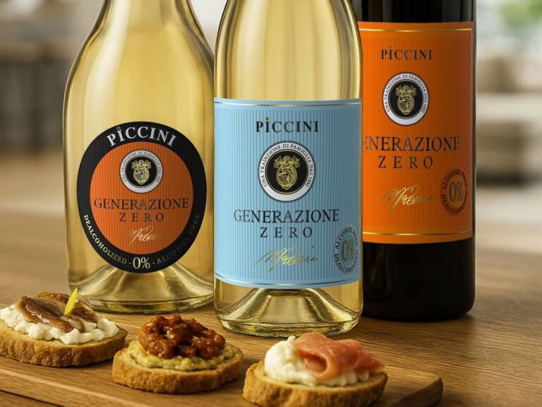 Generazione Zero: Piccini’s New Challenge with a Line of Dealcoholized Wines
