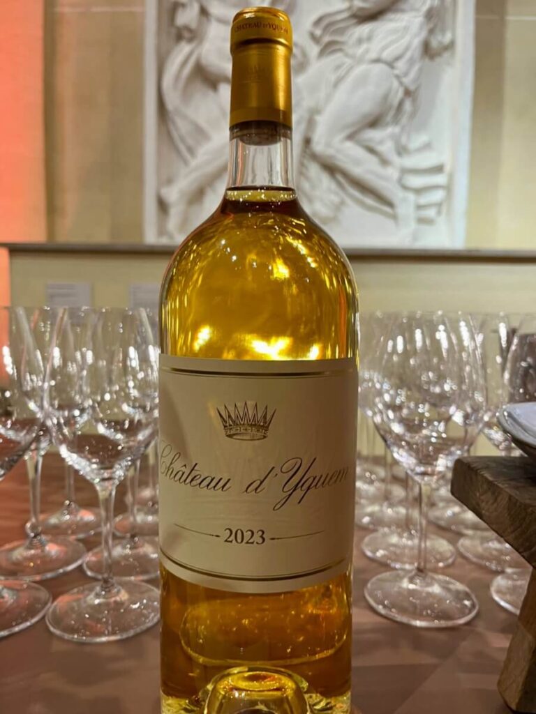 Château d’Yquem 2023 completes the first trilogy of the 21st century and opens a new chapter under the leadership of its CEO Lorenzo Pasquini