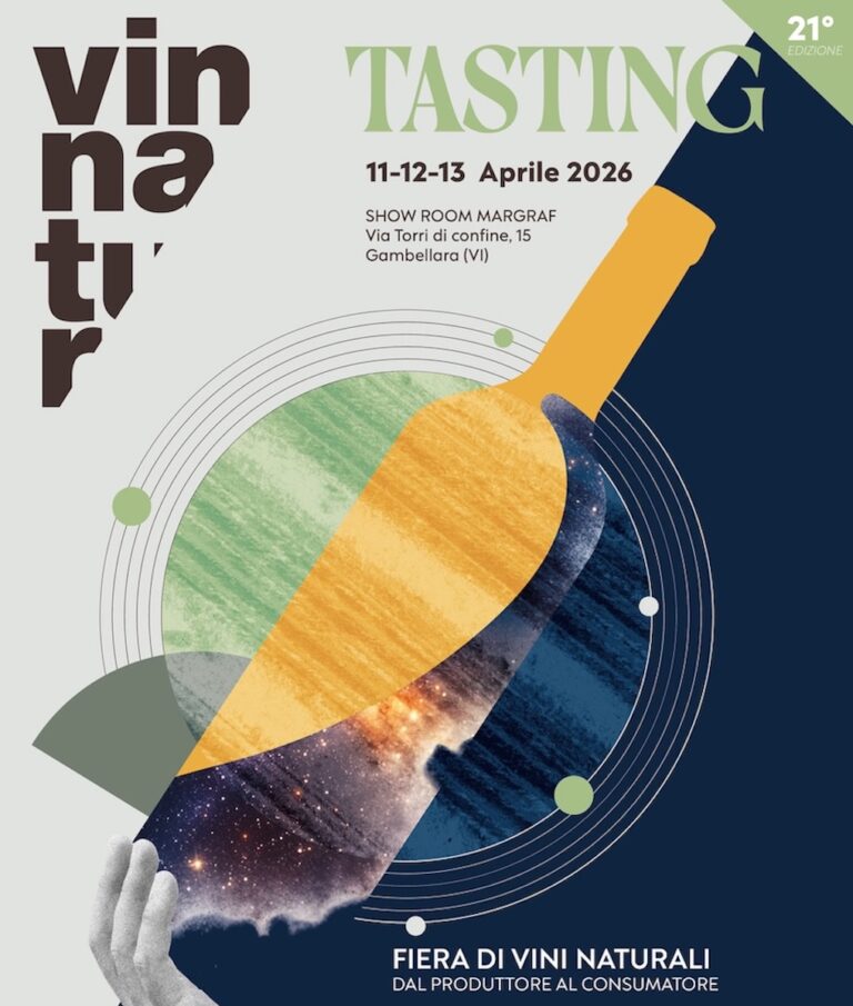 VinNatur Tasting 2026 brings 180 producers to Gambellara, featuring the Vins Libres d’Alsace and new spaces for tastings and networking.