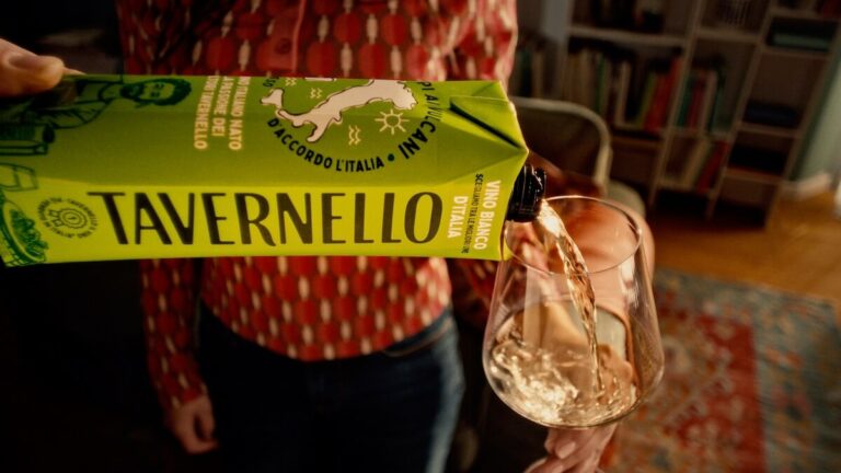 Caviro unveils the new era of Tavernello with refreshed packaging, a modern pop identity, and an omnichannel campaign starring Nino Frassica.