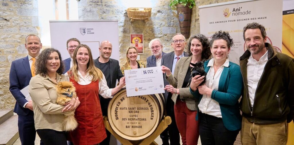 Sunday 8th March, the 65th Annual Hospices de Nuits-Saint-Georges Wine Auction by iDealwine €1.5million raised, an increase of 91%.