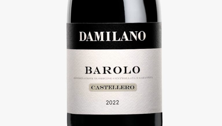 Damilano debuts its Barolo Docg Castellero 2022: a 1.3‑hectare cru, vinified in purity and produced in 3,000 bottles.