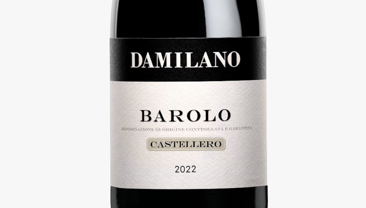 Damilano debuts its Barolo Docg Castellero 2022: a 1.3‑hectare cru, vinified in purity and produced in 3,000 bottles.