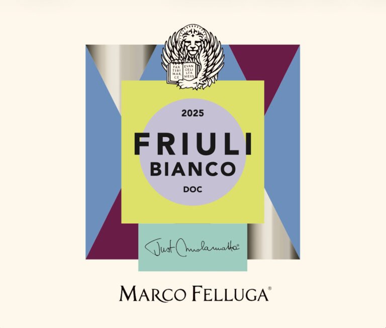 New look for Friuli Bianco Just Molamatta: contemporary design, Ilaria Felluga’s vision and territorial identity.