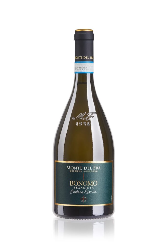 Bonomo Sexaginta Custoza Riserva 2022 debuts at Vinitaly 2026, marking a new evolution of Monte del Frà’s signature white wine.