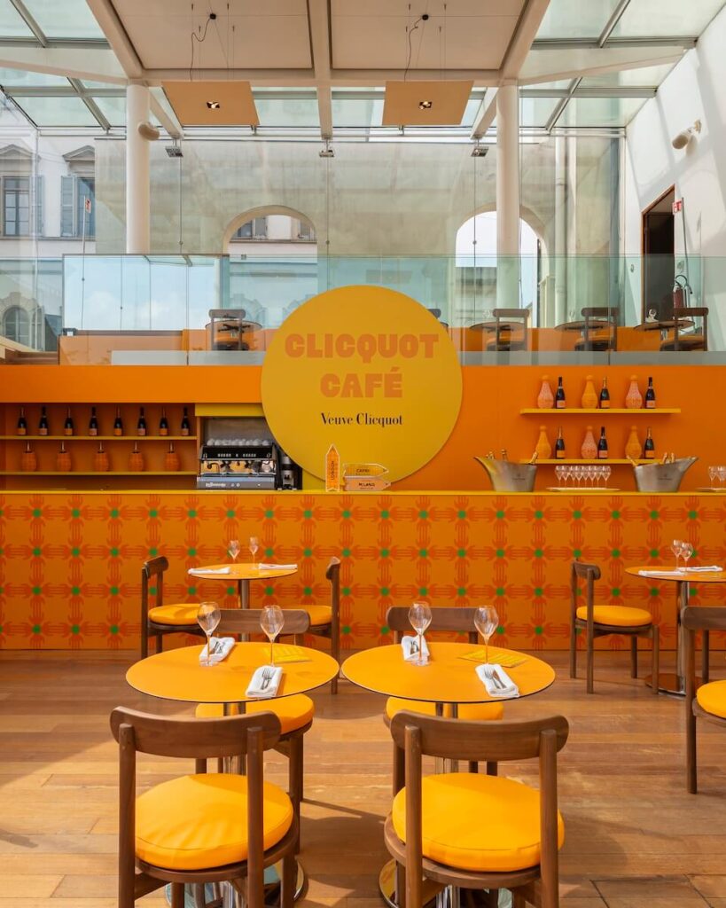 Veuve Clicquot accende Milano Design Week alla Mediateca Santa Teresa con “Chasing the Sun” tra design e Champagne