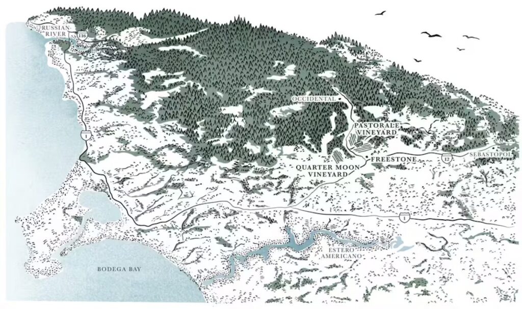 Joseph Phelps Vineyards Brings Freestone ’s Vineyard Designate Pinot Noir and Chardonnay to Market across the United States