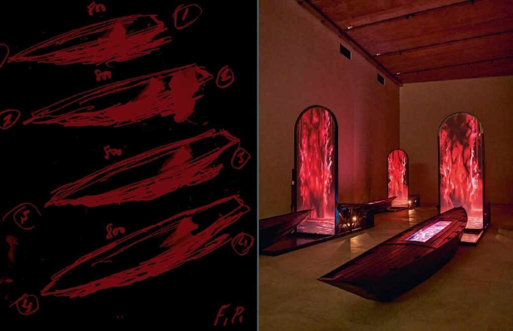 Arte, vino e tecnologia: il catalogo “L’Anima dell’Amarone”, l’installazione di Fabrizio Plessi per Masi in Valpolicella a Monteleone21.