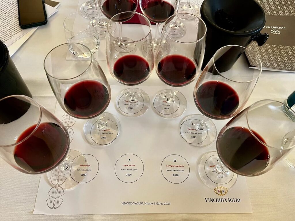 Vinchio Vaglio and the many souls of Barbera: Monferrato in the glass between old vines, Nizza and longevity in a tasting in Milan