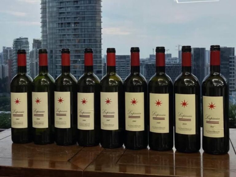 Castello del Terriccio presents a nine‑vintage Lupicaia vertical at 67 Pall Mall Singapore, strengthening its international positioning.