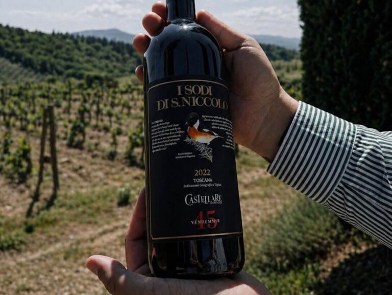 Castellare di Castellina marks 45 vintages of I Sodi di S. Niccolò with the 2022 release, a renewed expression of the iconic Super Tuscan.