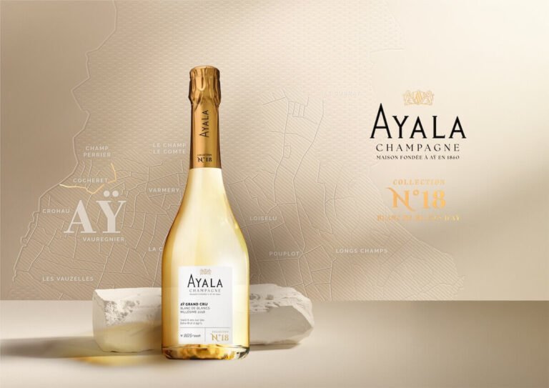 Champagne Ayala unveils Collection N°18, the first Blanc de Blancs Grand Cru from Aÿ crafted by a Champagne Maison, in just 9,998 bottles.