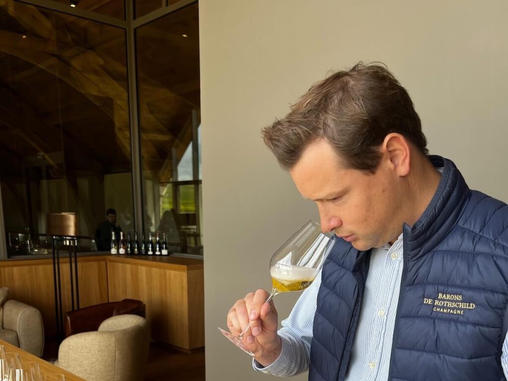 “Champagne must live with its time”: a conversation with Guillaume Lété, Chef de Caves at Barons de Rothschild