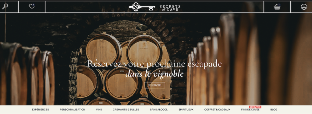 La piattaforma di Les Grands Chais de France apre le porte alle sue maison: vini, visite, personalizzazioni e gift box in un click.
