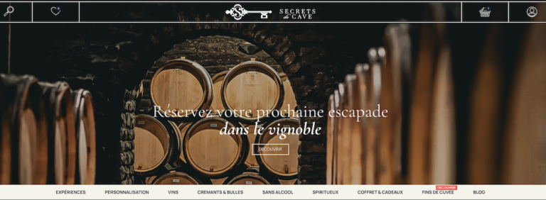 La piattaforma di Les Grands Chais de France apre le porte alle sue maison: vini, visite, personalizzazioni e gift box in un click.