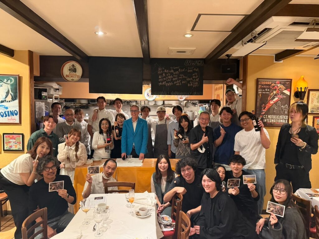 Masterclass con Avico e Grando, cene e MeDiet Japan: Cantina Contini 1898 porta Vernaccia di Oristano e Karmis sul mercato giapponese.